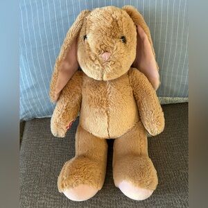 Build-A-Bear Tan Bunny with Pink Ears